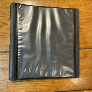 Staples Better 1-Inch D 3-Ring View Binder Black